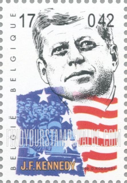 FindYourStampsValue: The 20th Century: John F. Kennedy
