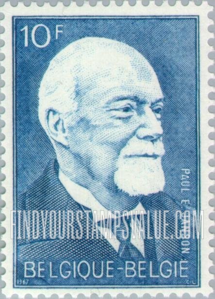FindYourStampsValue: Paul Emile Janson(1872-1944), Lawyer, Statesman