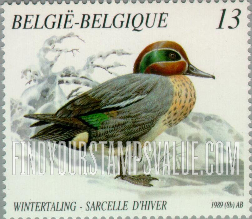 FindYourStampsValue: Ducks: Winter teal