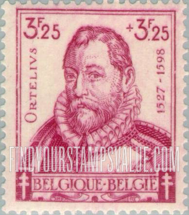 FindYourStampsValue: Semi-Postal: Abraham Ortelius
