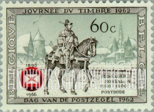 FindYourStampsValue: Postrider, 16th Century