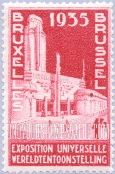 FindYourStampsValue: Brussels pavilion