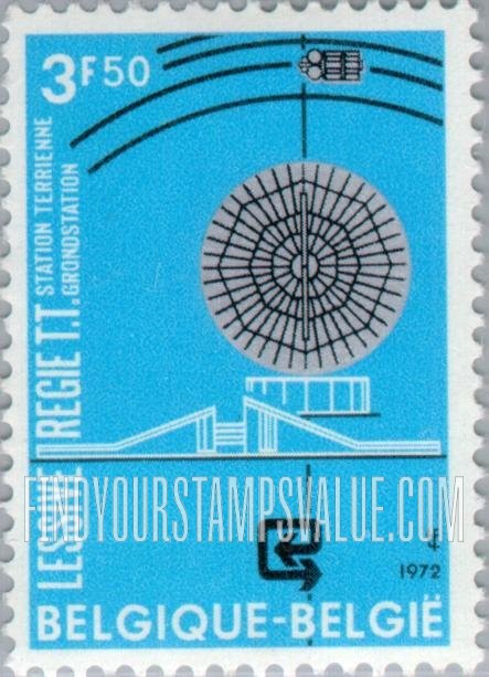 FindYourStampsValue: Radar Station, Intelsat 4