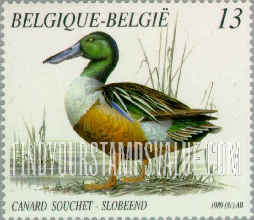 FindYourStampsValue: Ducks: Shoveller