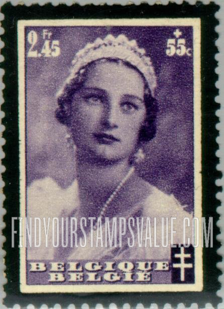 FindYourStampsValue: Semi-Postal: Queen Astrid