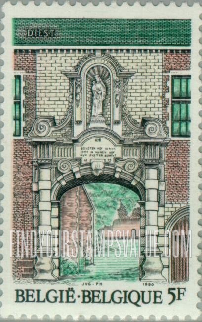 FindYourStampsValue: Portal and Court, Diest