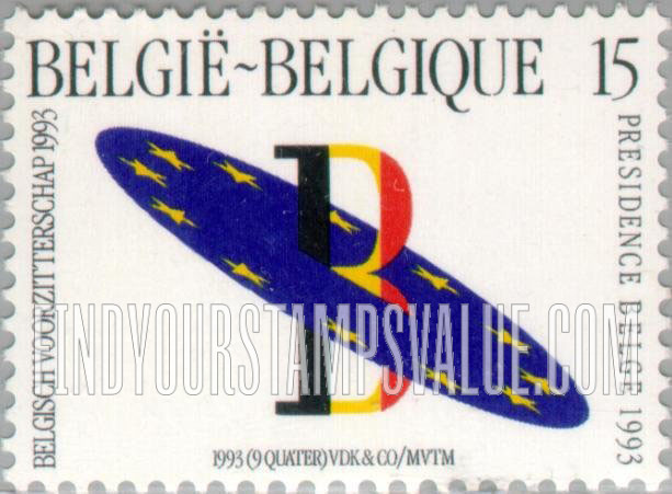 FindYourStampsValue: Belgian Presidency of European Community Council