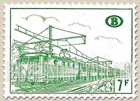FindYourStampsValue: Parcel Post and Railway: Electric Train