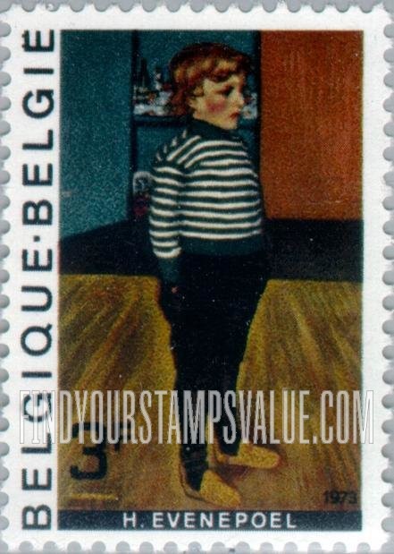 FindYourStampsValue: Charley, by Henri Evenepoel