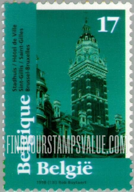 FindYourStampsValue: European Heritage Days: Saint Gilles Town Hall, Brussels