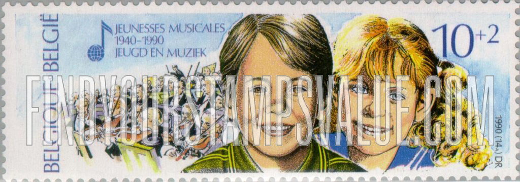 FindYourStampsValue: Semi-Postal: Youth and Music