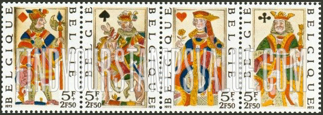 FindYourStampsValue: Semi-Postal: Old Playing Cards