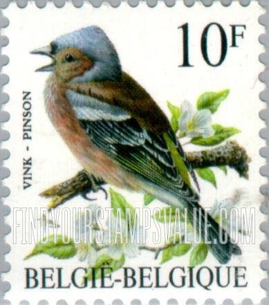FindYourStampsValue: Birds: Pinson