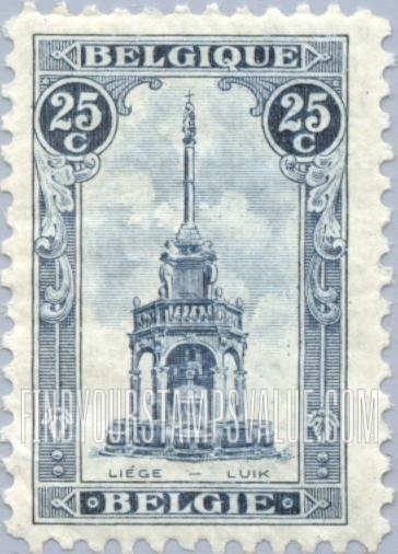 FindYourStampsValue: Perron of Liege (Fountain)