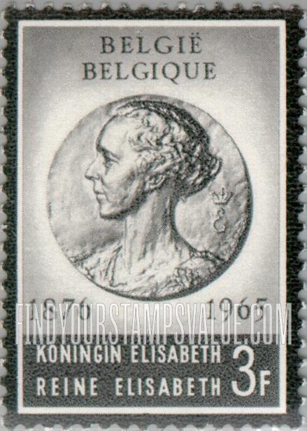 FindYourStampsValue: Queen Elisabeth Type of Semi-Postal, 1956