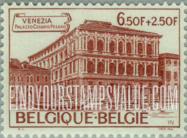 FindYourStampsValue: Semi-Postal: Pesaro Palace, Venice