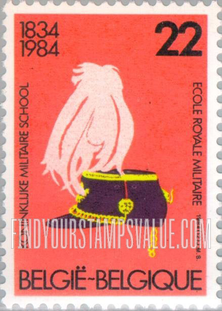 FindYourStampsValue: Royal Military School, 150th Anniversary: Hat