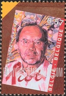 FindYourStampsValue: Famous Belgians: Peter Piot, director of UN Program on AIDS