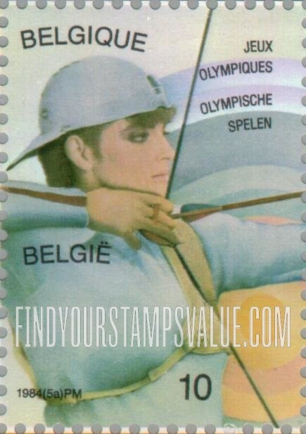 FindYourStampsValue: 1984 Summer Olympic Games: Archery