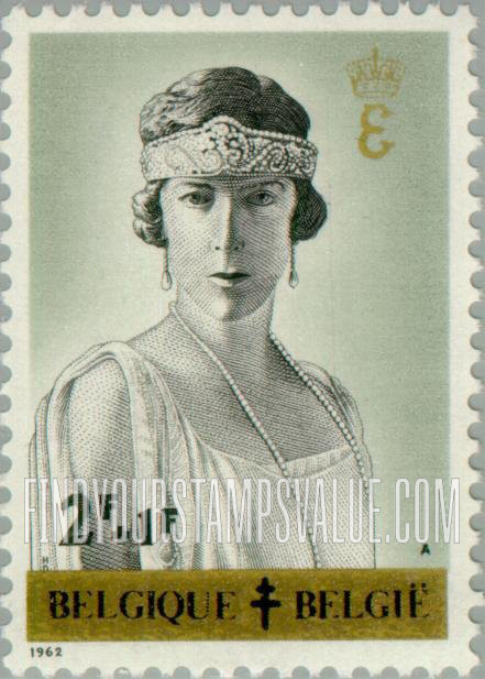 FindYourStampsValue: Semi-Postal, Belgian Queens: Elisabeth