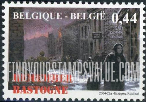 FindYourStampsValue: Battle of the Bulge, 60th Anniversary: Urban warfare