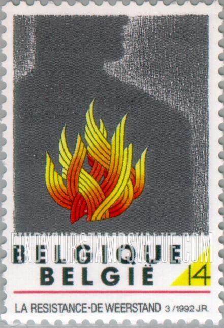 FindYourStampsValue: Belgian Resistance in WWII