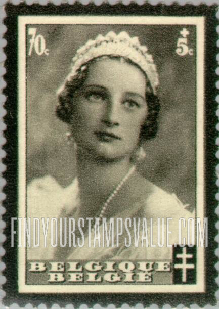 FindYourStampsValue: Semi-Postal: Queen Astrid
