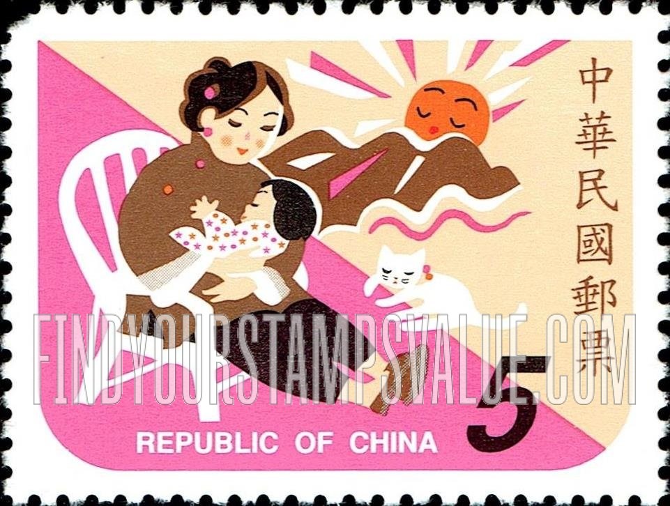 FindYourStampsValue: Children’s Folk Rhymes: Titles: “Baby Sleep” - 童谣: 标题: 《嬰仔睏》