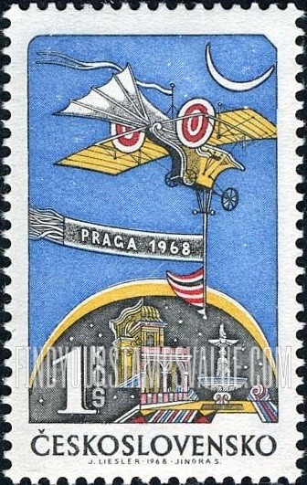 FindYourStampsValue: AIR POST STAMPS - Belvedere, fountain and early plane