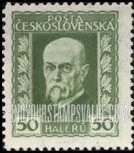 FindYourStampsValue: President Masaryk