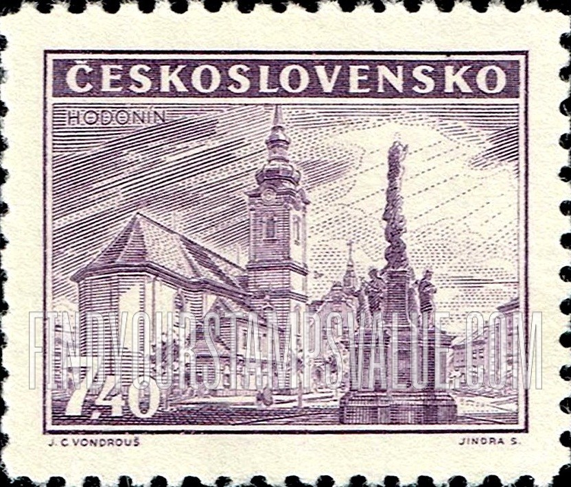 FindYourStampsValue: Hodonin Square