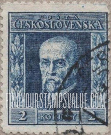 FindYourStampsValue: President Masaryk