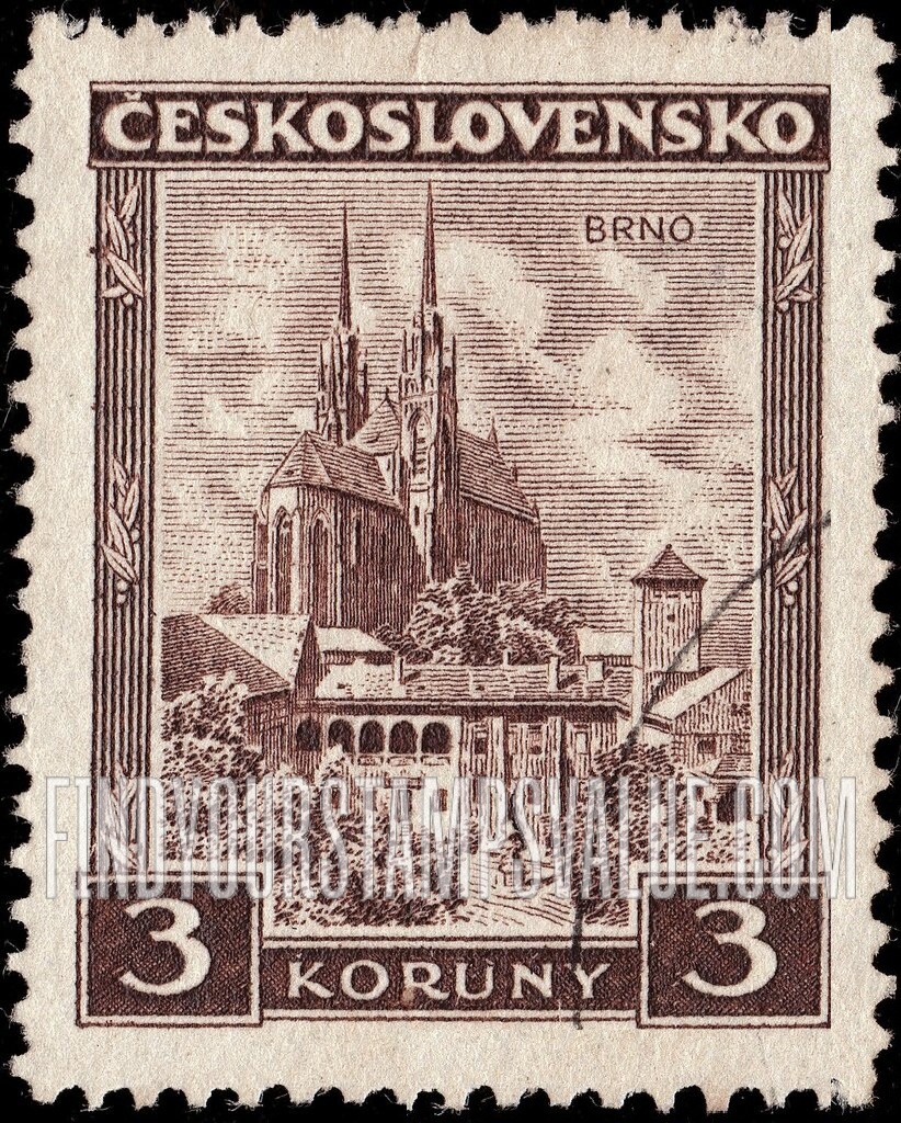 FindYourStampsValue: Brno Cathedral