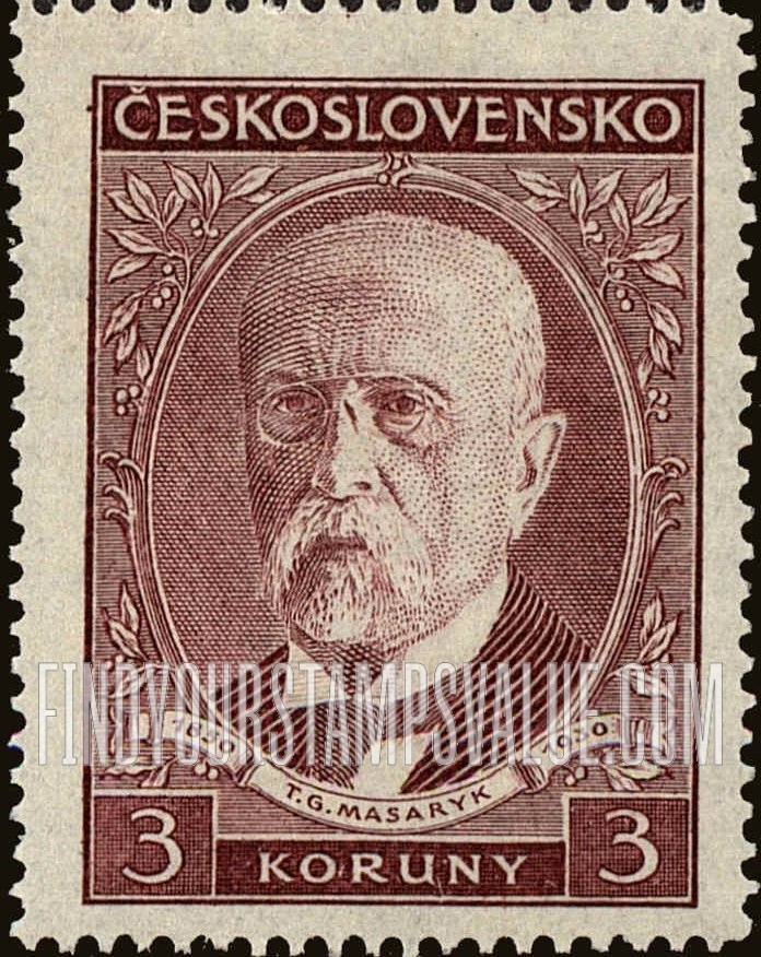 FindYourStampsValue: President Masaryk