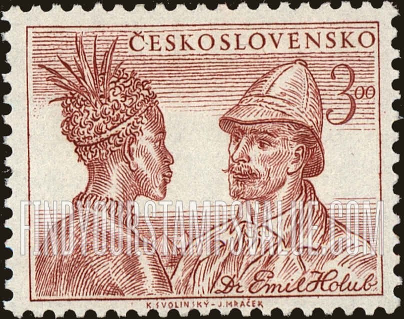 FindYourStampsValue: Emil Holub and African