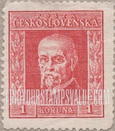 FindYourStampsValue: President Masaryk