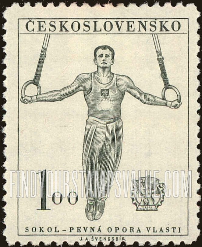 FindYourStampsValue: Gymnast