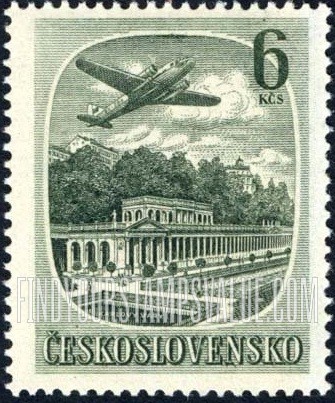 FindYourStampsValue: AIR POST STAMPS - Karlovy Vary (Karlsbad)