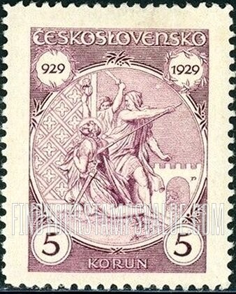 FindYourStampsValue: Saint Wenceslas martyred