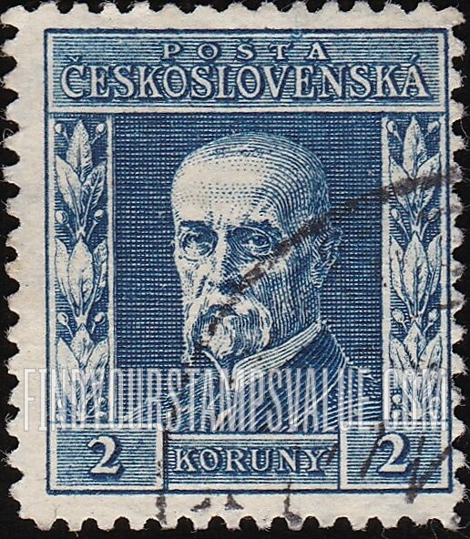 FindYourStampsValue: President Masaryk