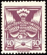 FindYourStampsValue: Carrier Pigeon with Letter