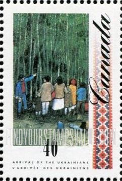 FindYourStampsValue: Arrival of Ukrainians: Clearing land