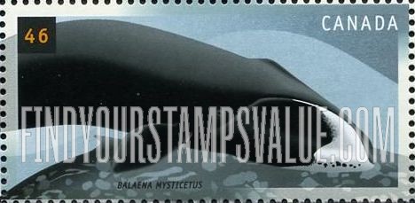 FindYourStampsValue: Cetaceans: Balaena mysticetus