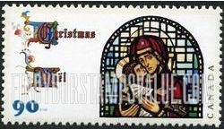 FindYourStampsValue: Christmas: Madonna and Child, St. Stephen’s Ukrainian Byzantine Rite Roma Catholic Church, Calgary