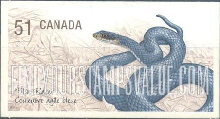 FindYourStampsValue: Blue racer snake