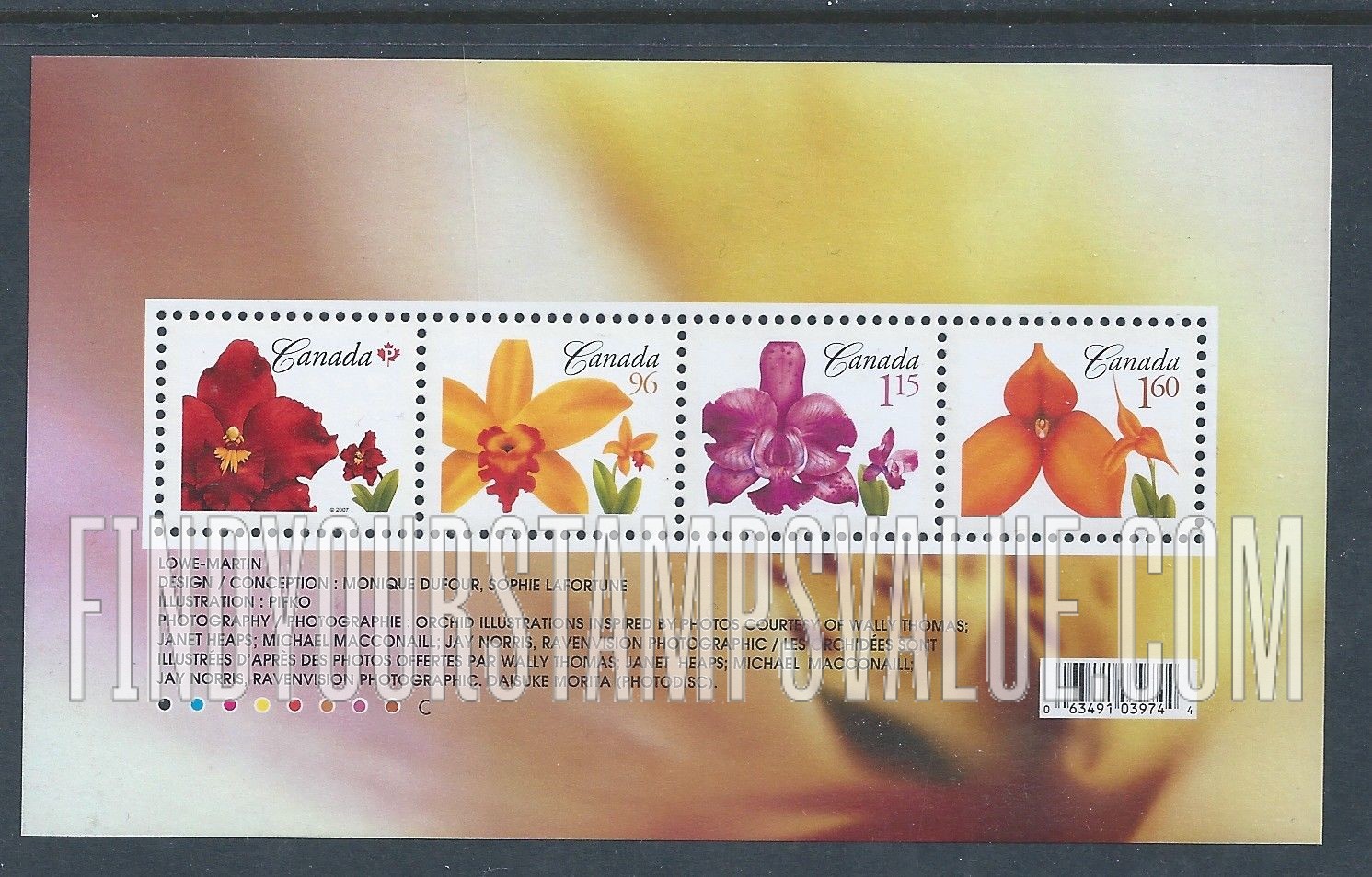 FindYourStampsValue: Flowers Type of 2006