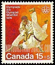 FindYourStampsValue: SEMI-POSTAL STAMPS: Olympic Type of 1973 -Judo