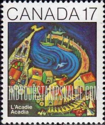 FindYourStampsValue: Acadian Congress centenary