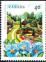 FindYourStampsValue: Butchart Gardens, Victoria, B.C.