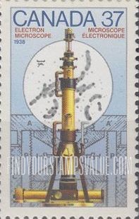 FindYourStampsValue: Science and Technology: Electron microscope